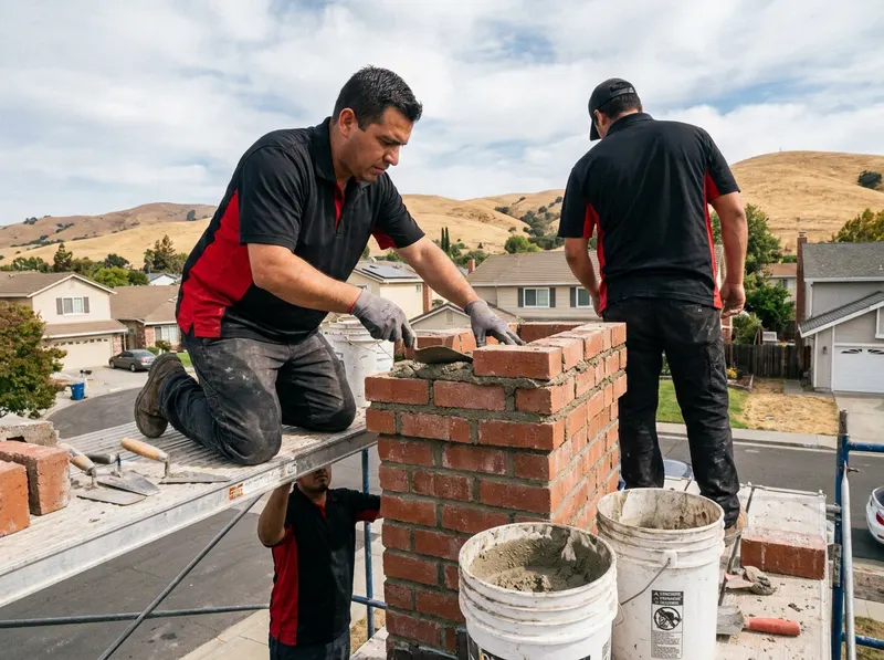 Chimney Masonry & Rebuild in Livermore, CA